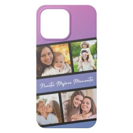 Funda de Gel para iPhone Personalizada con tus Mejores Momentos