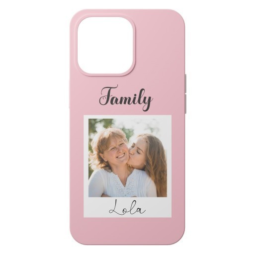 Funda de Gel Personalizada de Familia con Nombre