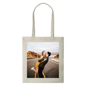 Tote Bag Multiusos con Asas Largas Personalizada con Foto