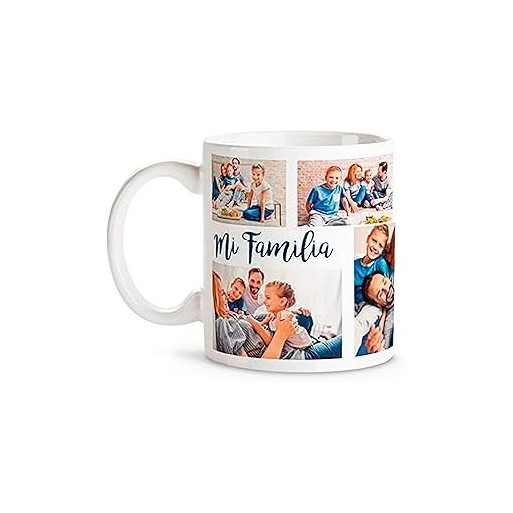 Taza de Cerámica Personalizada con Foto y Texto