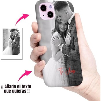 Funda de Gel para IPhone Personalizada con Foto