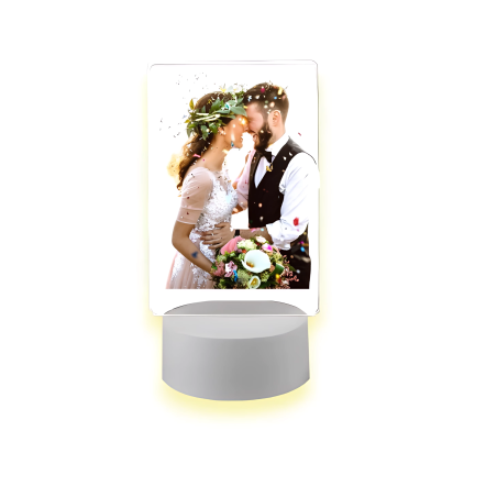 Lámpara con Base LED Personalizada con Foto