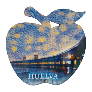 Marco Madera Manzana de 19x20 Personalizado con Foto