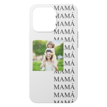 Funda de Gel Personalizada "MAMÁ" con Foto