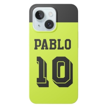 Funda de Gel Personalizada del Betis 2 con Nombre y Número