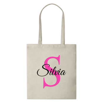 Tote Bag Multiusos con Asas Largas  Personalizada con Nombre