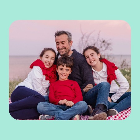 Alfombrilla Rectangular de 22x18 Personalizada con Foto