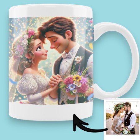Taza de Cerámica Personalizada "Disney"