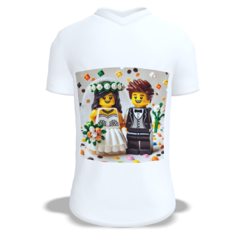 Camiseta Personalizada con Foto "Lego"