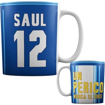 Taza de Cerámica Personalizada del Español con Nombre y Número