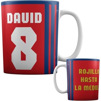 Taza de Cerámica Personalizada del Osasuna con Nombre y Número