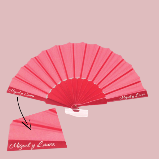 Pack de 10 Abanaicos Personalizados