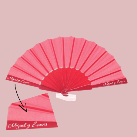 Pack de 10 Abanaicos Personalizados