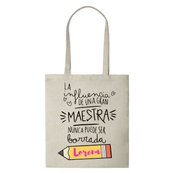 Tote Bag Multiusos Personalizado "La influencia ..."