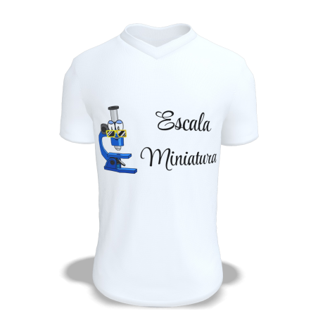 Camiseta Negra Personalizada "Escala Miniatura"