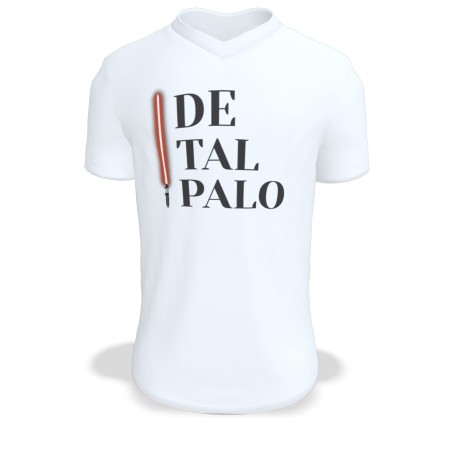 Camiseta Negra Personalizada "De Tal Palo"