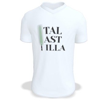 Camiseta Negra Personalizada "Tal Astilla"