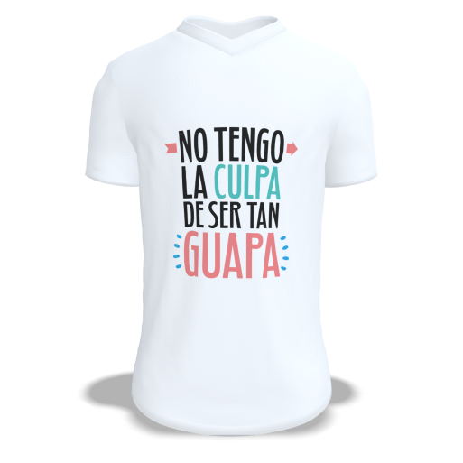Camiseta Personalizada "No tengo la culpa..."